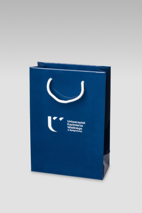 Torba papierowa A5 granatowa
